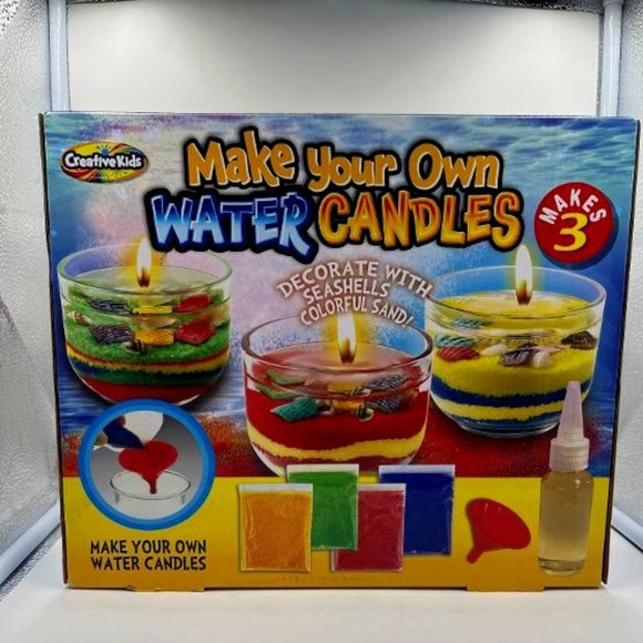 Creative Kids Make Your Own Water Candles Kit - Picture 1 of 2